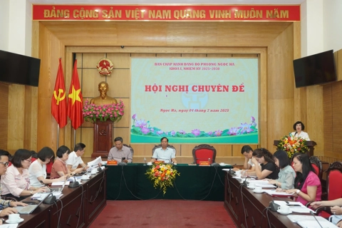 Đại hội Đảng bộ phường Ngọc Hà khóa I dự kiến tổ chức xong trước 25/8/2025