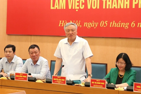 Phó Thủ tướng Thường trực Chính phủ làm việc với TP Hà Nội về giải quyết các vụ việc khiếu nại, tố cáo kéo dài
