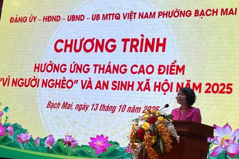Phường Bạch Mai: hiệu quả từ công tác chăm lo an sinh xã hội, người hoàn cảnh khó khăn
