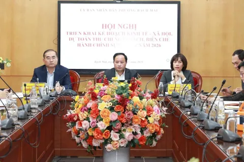 Phường Bạch Mai tập trung thực hiện nhiệm vụ kinh tế - xã hội ngay từ ngày đầu năm 2026 bảo đảm tiến độ, hiệu quả