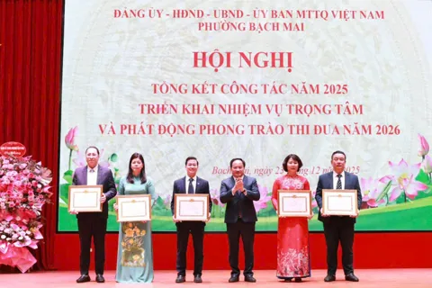 Phường Bạch Mai: biến khó khăn thành động lực, thực hiện thắng lợi các nhiệm vụ chính trị với kết quả cụ thể