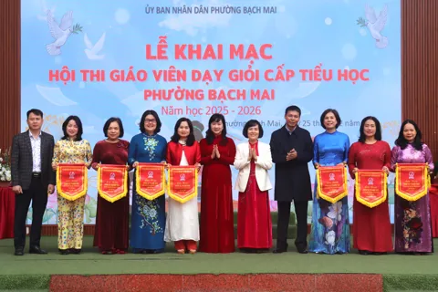 Hội thi giáo viên dạy giỏi cấp Tiểu học phường Bạch Mai: tìm kiếm sáng kiến mới giúp nâng cao chất lượng giảng dạy