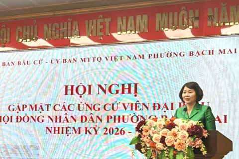 Phường Bạch Mai: chuẩn bị tốt việc tổ chức tiếp xúc cử tri để người ứng cử vận động bầu cử 