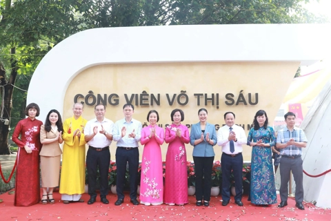 Phường Bạch Mai: đưa Công viên Võ Thị Sáu trở thành không gian văn hóa - lịch sử - sinh hoạt cộng đồng