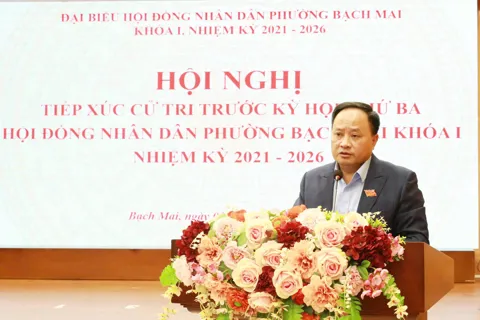 Phường Bạch Mai: chính quyền luôn nỗ lực gần dân, trực tiếp giải quyết kiến nghị của người dân