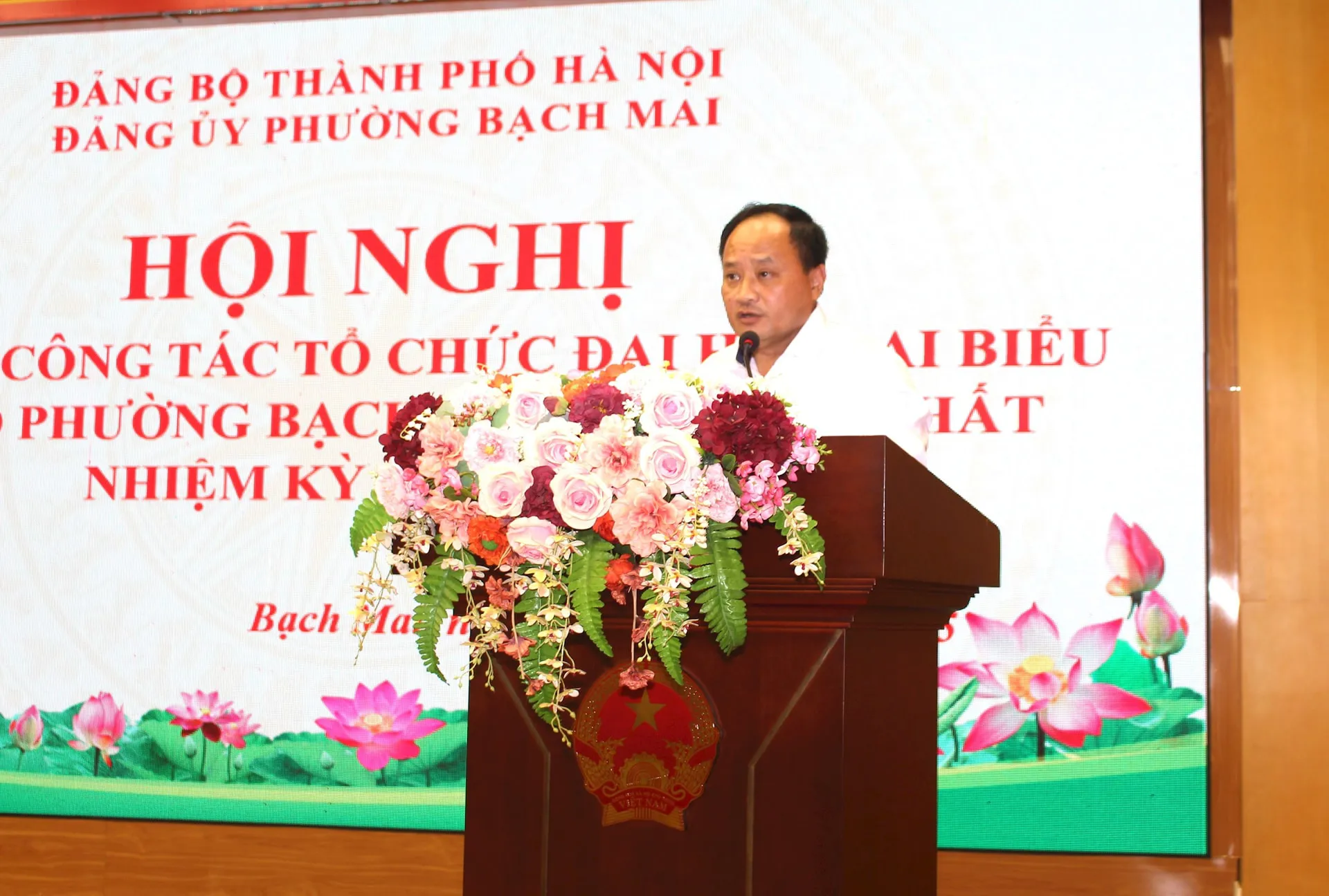 Dấu mốc quan trọng, khẳng định sự trưởng thành của Đảng bộ phường Bạch Mai trong giai đoạn mới