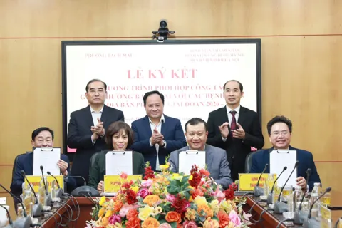 Phường Bạch Mai ký kết phối hợp công tác với các bệnh viện: đặt sức khỏe Nhân dân vào vị trí trung tâm 