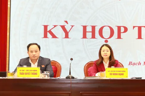 Kỳ họp thứ Ba HĐND phường Bạch Mai được chuẩn bị kỹ lưỡng, nhiều đổi mới