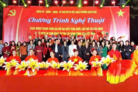 Phường Bạch Mai: Đặc sắc chương trình nghệ thuật mừng Đảng, mừng Xuân 