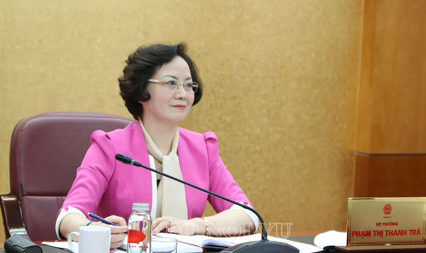 Bộ trưởng Bộ Nội vụ Phạm Thị Thanh Trà nhận thêm nhiệm vụ mới