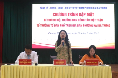 Phường Hai Bà Trưng: Trong giai đoạn mới, vai trò của cán bộ cơ sở càng trở nên quan trọng