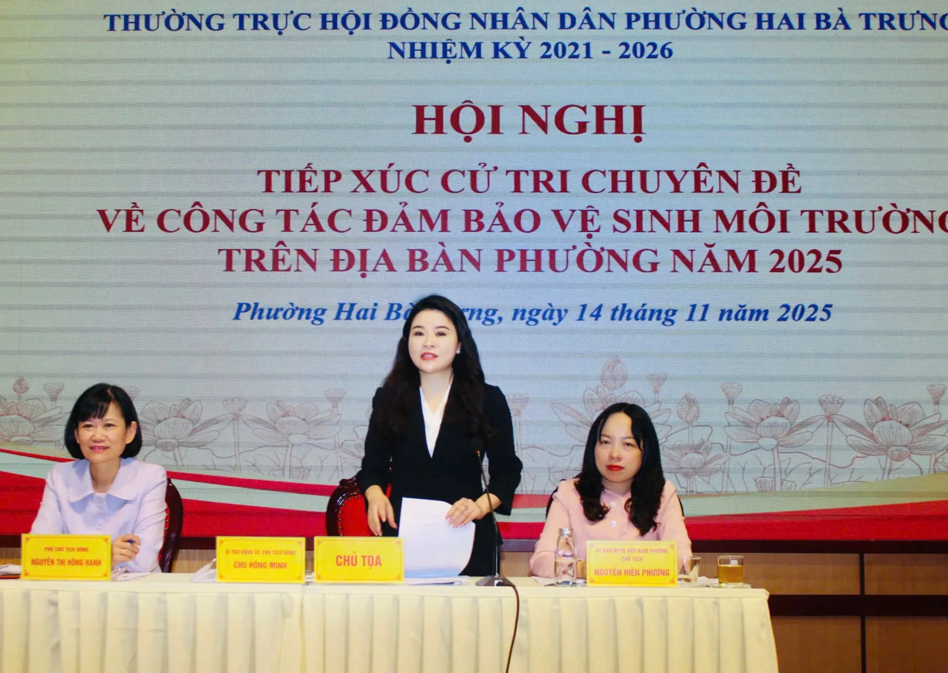Phường Hai Bà Trưng: kiên quyết xử phạt trường hợp vứt xả rác không đúng giờ, đúng nơi quy định