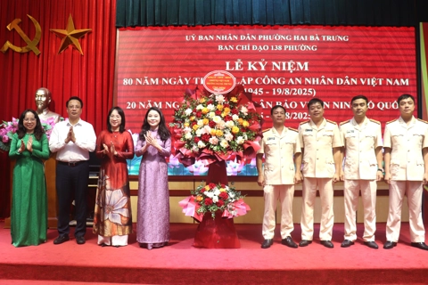 Phường Hai Bà Trưng lan tỏa sâu rộng phong trào "Toàn dân bảo vệ an ninh Tổ quốc", nhiều cách làm hiệu quả