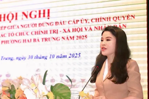 Phường Hai Bà Trưng: sự ghi nhận của người dân vừa là động lực vừa là áp lực để phường thực hiện tốt hơn nhiệm vụ chính trị
