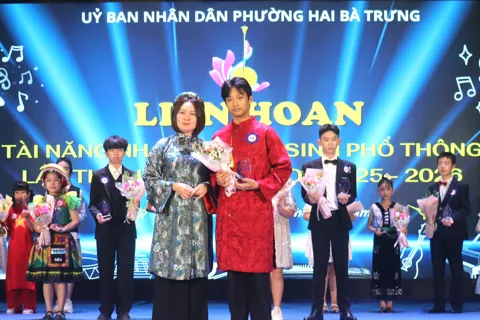 Liên hoan "Tài năng nhạc cụ học sinh phổ thông phường Hai Bà Trưng": lan tỏa giá trị tốt đẹp của âm nhạc đến cộng đồng