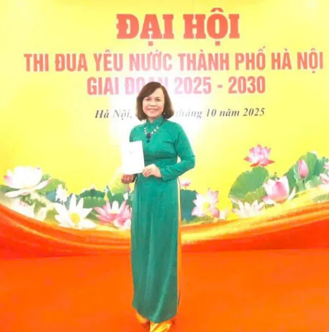 Tấm gương điển hình trong phong trào thi đua yêu nước của phường Vĩnh Tuy