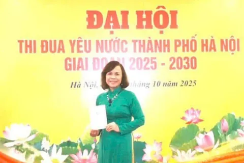 Tấm gương điển hình trong phong trào thi đua yêu nước của phường Vĩnh Tuy