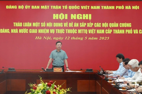 Hà Nội sắp xếp các hội quần chúng trực thuộc Mặt trận với tinh thần "vừa chạy vừa xếp hàng"
