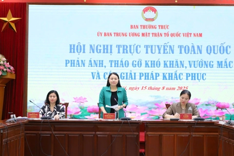 Đưa công tác Mặt trận sang trang mới, bộ máy mới, kết quả mới