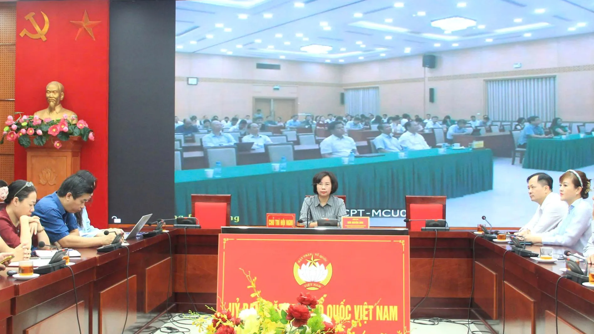 Hà Nội: cán bộ, đảng viên Mặt trận Tổ quốc Thành phố nghe quán triệt 4 nghị quyết chiến lược