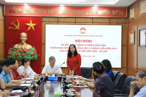 Hà Nội: Hội đồng tư vấn Văn hóa và Xã hội tham gia tích cực vào hoạt động của Mặt trận

