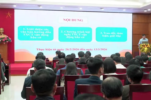 Hà Nội hướng dẫn tổ chức hội nghị tiếp xúc cử tri vận động bầu cử