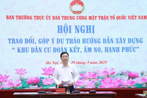 Xây dựng tiêu chí Khu dân cư đoàn kết: tránh chồng chéo trong triển khai bộ máy sau sắp xếp
