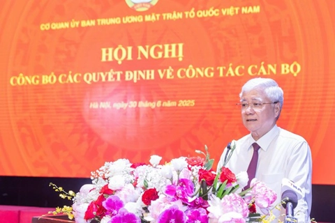 Chủ tịch Ủy ban T.Ư Mặt trận Tổ quốc Việt Nam: Mô hình mới cùng tư duy, khát vọng mới, sẽ giành được thắng lợi mới