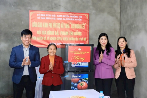 Hà Nội: Thành phố sẽ hỗ trợ xây dựng 95 nhà Đại đoàn kết