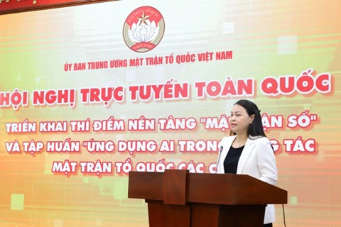 Ứng dụng công nghệ số để đưa Mặt trận đến gần, sẵn sàng phục vụ người dân