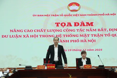 Hà Nội: đề xuất những cách làm sáng tạo nâng cao chất lượng nắm bắt, định hướng dư luận xã hội trong hệ thống Mặt trận