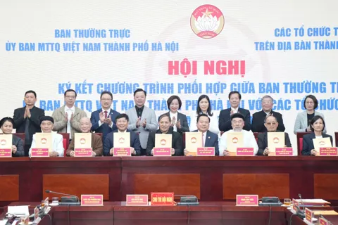 Hà Nội: tăng cường phối hợp giữa MTTQ Việt Nam Thành phố với các tổ chức thành viên và tôn giáo
