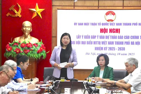 Hà Nội: Làm rõ vai trò Mặt trận trong tuyên truyền tạo đồng thuận thực hiện chính quyền địa phương 2 cấp