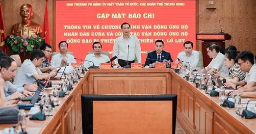 Duy trì thông tin lan tỏa năng lượng thiện nguyện, khẳng định vai trò nòng cốt của Mặt trận trong công tác vận động cứu trợ
