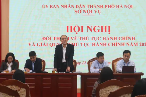 Hà Nội: đối thoại với hàng trăm doanh nghiệp, tổ chức về giải quyết thủ tục hành chính