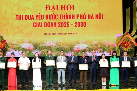 Hà Nội sẽ phát động thi đua thực hiện 5 quan điểm phát triển, 3 đột phá, 10 nhiệm vụ trọng tâm nhiệm kỳ 2025-2030