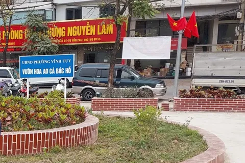 Phường Vĩnh Tuy tăng cường tuyên truyền phổ biến pháp luật về quản lý, sử dụng pháo 