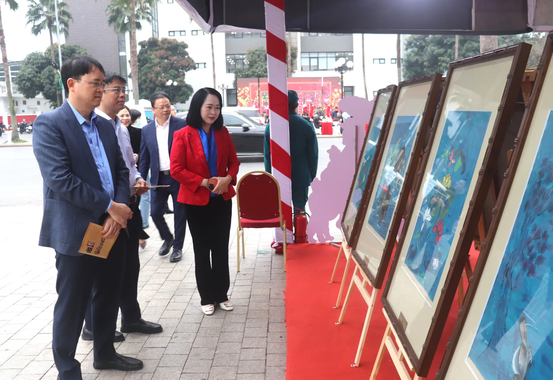 Phường Vĩnh Tuy: tưng bừng Hội chợ Xuân và Ngày hội văn hóa - thể thao chào Xuân Bính Ngọ 2026 