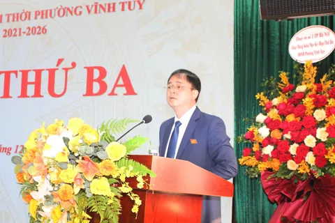 Phường Vĩnh Tuy: những quyết nghị tại Kỳ họp HĐND tạo cơ sở thực hiện nhiệm vụ phát triển