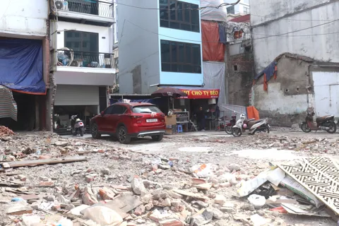 Phường Vĩnh Tuy giải phóng mặt bằng dự án Xây dựng đường Tam Trinh: khẩn trương, quyết tâm về đích sớm