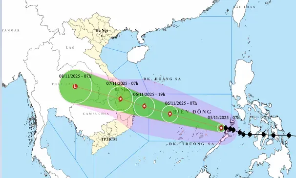 Khánh Hòa khẩn trương triển khai biện pháp phòng chống bão Kalmaegi 