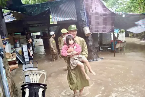 Khánh Hòa: cảnh báo lũ khẩn cấp trên sông Cái Nha Trang và sông Cái Phan Rang