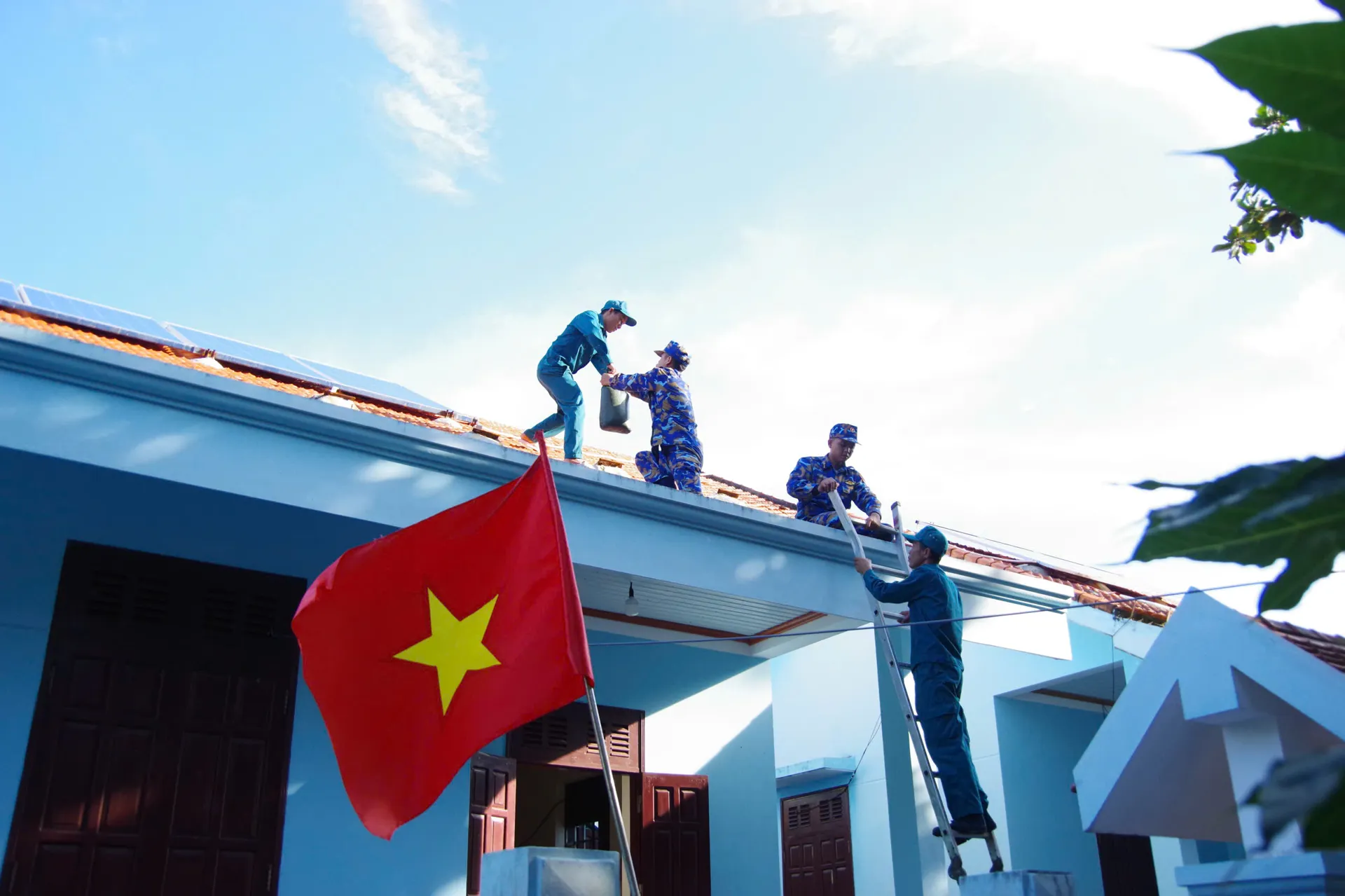 Đặc khu Trường Sa chủ động triển khai phương án ứng phó với bão Kalmaegi