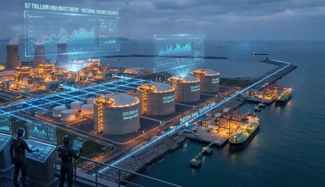 Khánh Hòa yêu cầu bổ sung hồ sơ liên quan đến Công ty Power China tại dự án LNG Cà Ná - kinhtedothi.vn