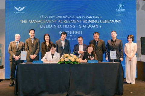 KDI Holdings “bắt tay” The Ascott Limited quản lý vận hành Somerset Nha Trang tại Libera Nha Trang - giai đoạn 2
