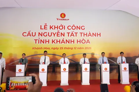 Khánh Hòa: khởi công cầu Nguyễn Tất Thành - mở trục kết nối chiến lược cho đô thị Cam Lâm