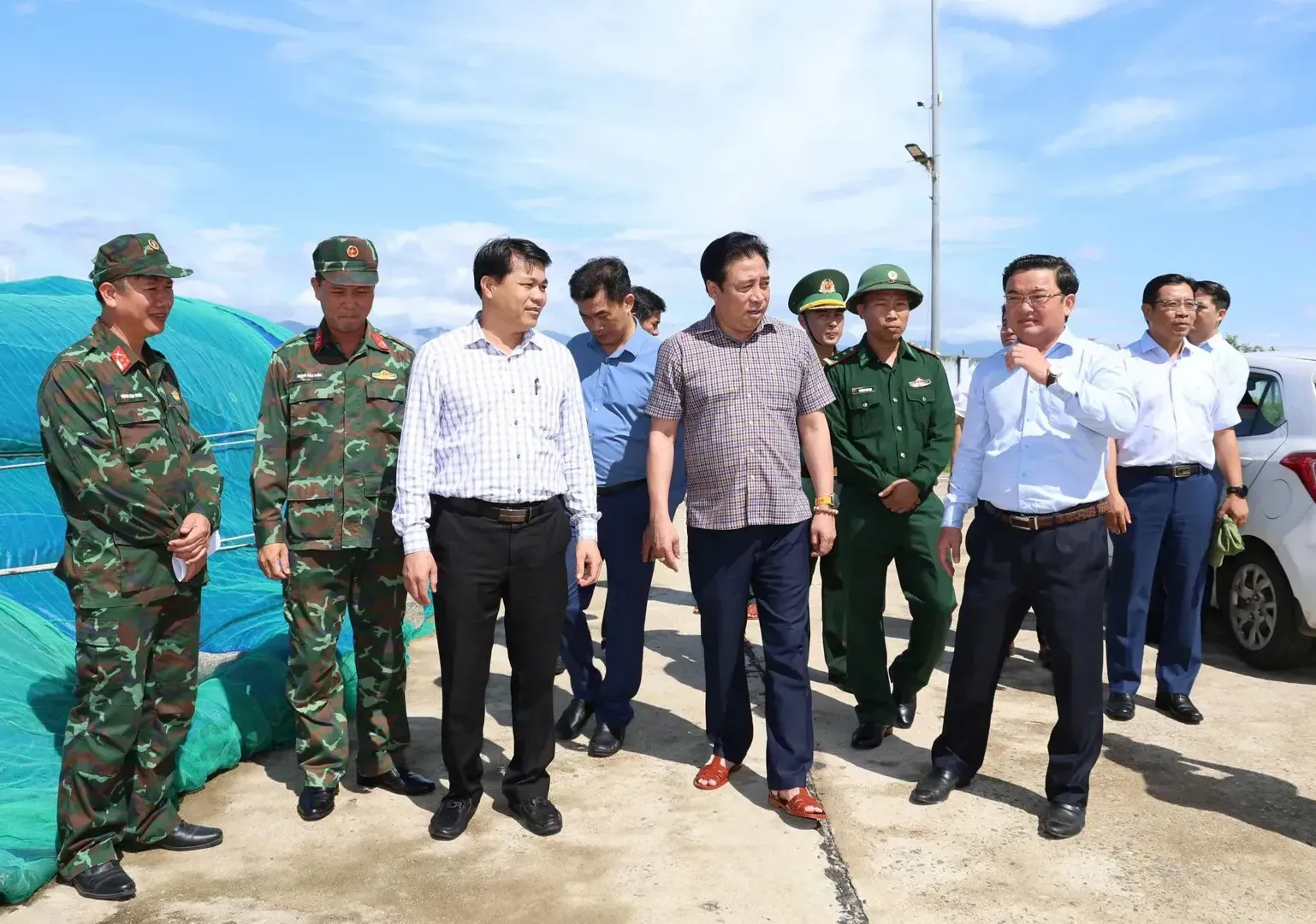 Chủ tịch UBND tỉnh Khánh Hòa kiểm tra, rà soát công tác ứng phó bão Kalmaegi