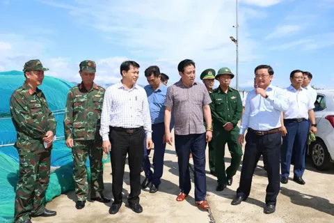 Chủ tịch UBND tỉnh Khánh Hòa kiểm tra, rà soát công tác ứng phó bão Kalmaegi