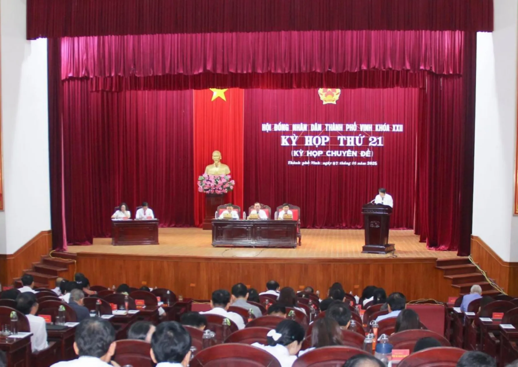 TP Vinh thống nhất lại tên gọi đơn vị hành chính sau sắp xếp
