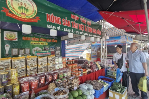 Nghệ An: thỏa sức trải nghiệm chợ OCOP trên phố đi bộ thành Vinh 